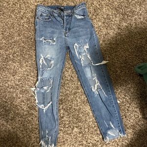 Fashion nova high waisted jeans